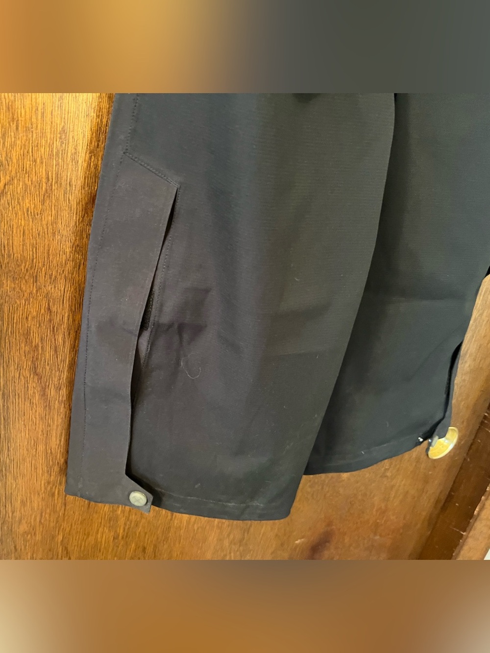 REI Black Men's Hiking Stretch Shell Pants M x 32L - Picture 4 of 5